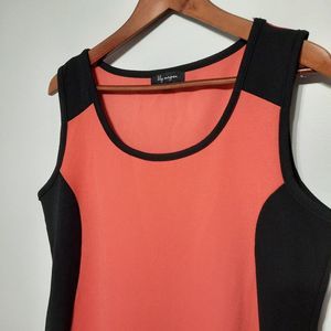 Lily Morgan Pink and Black Dress